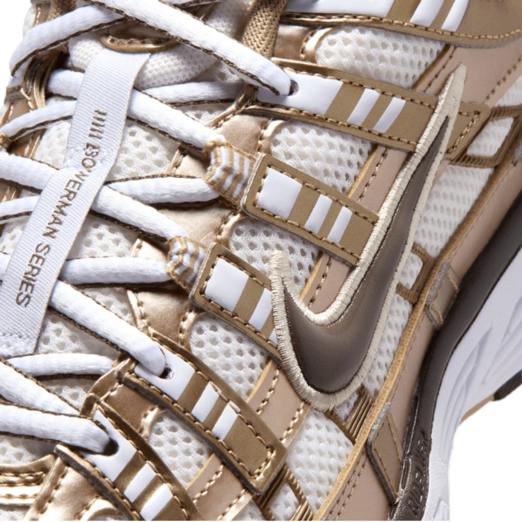 Nike P-6000 Metallic Gold metallic close up view