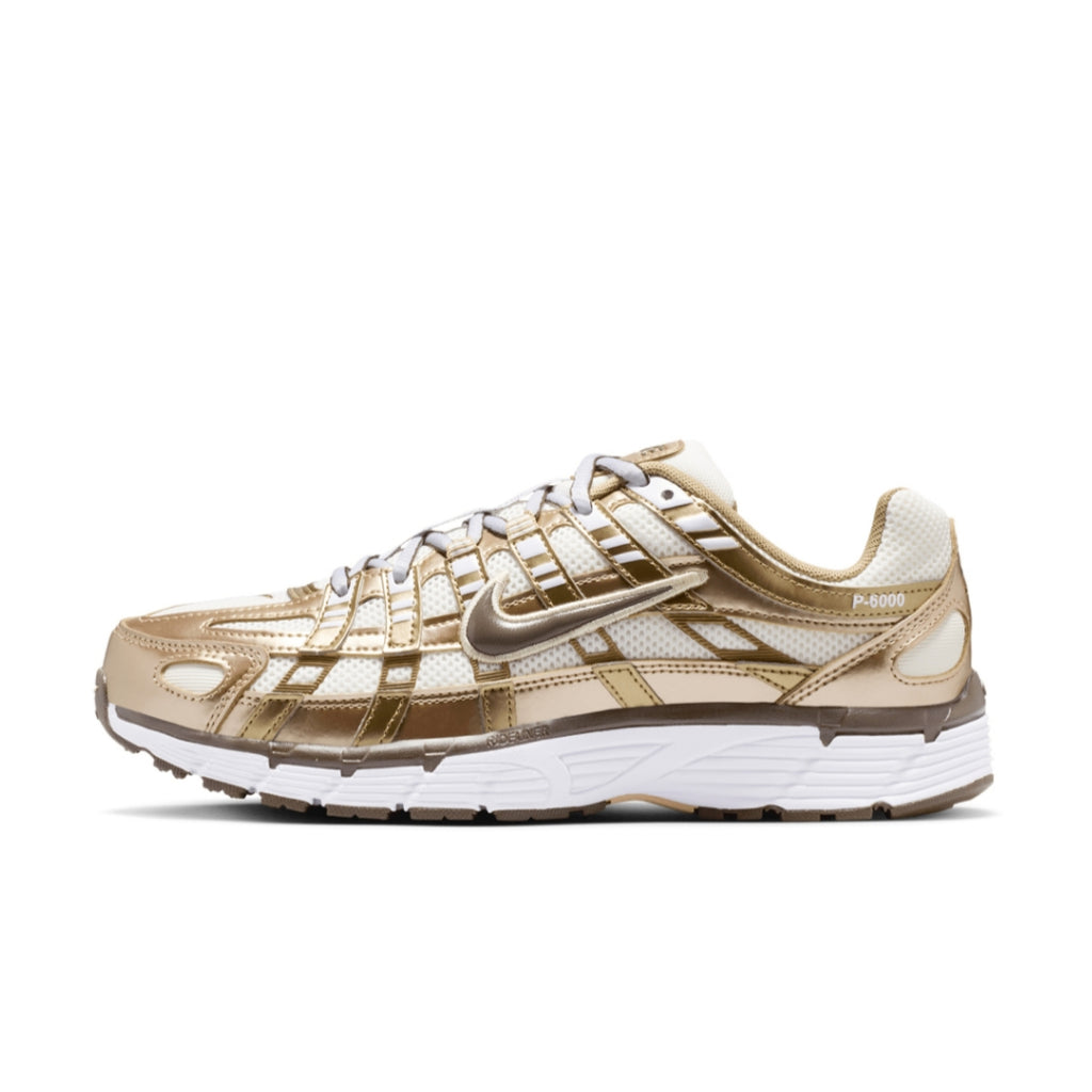 Nike P-6000 Metallic Gold women's running shoes
