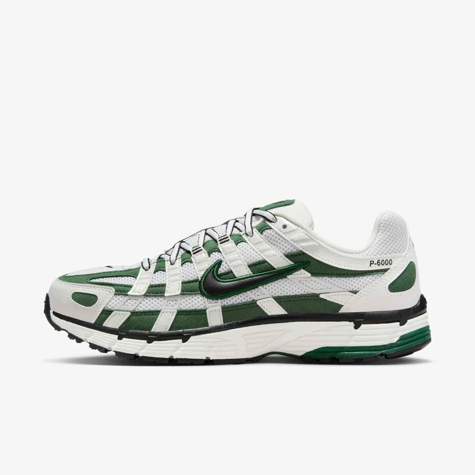 Nike P-6000 Summit White Green men's trainers side view