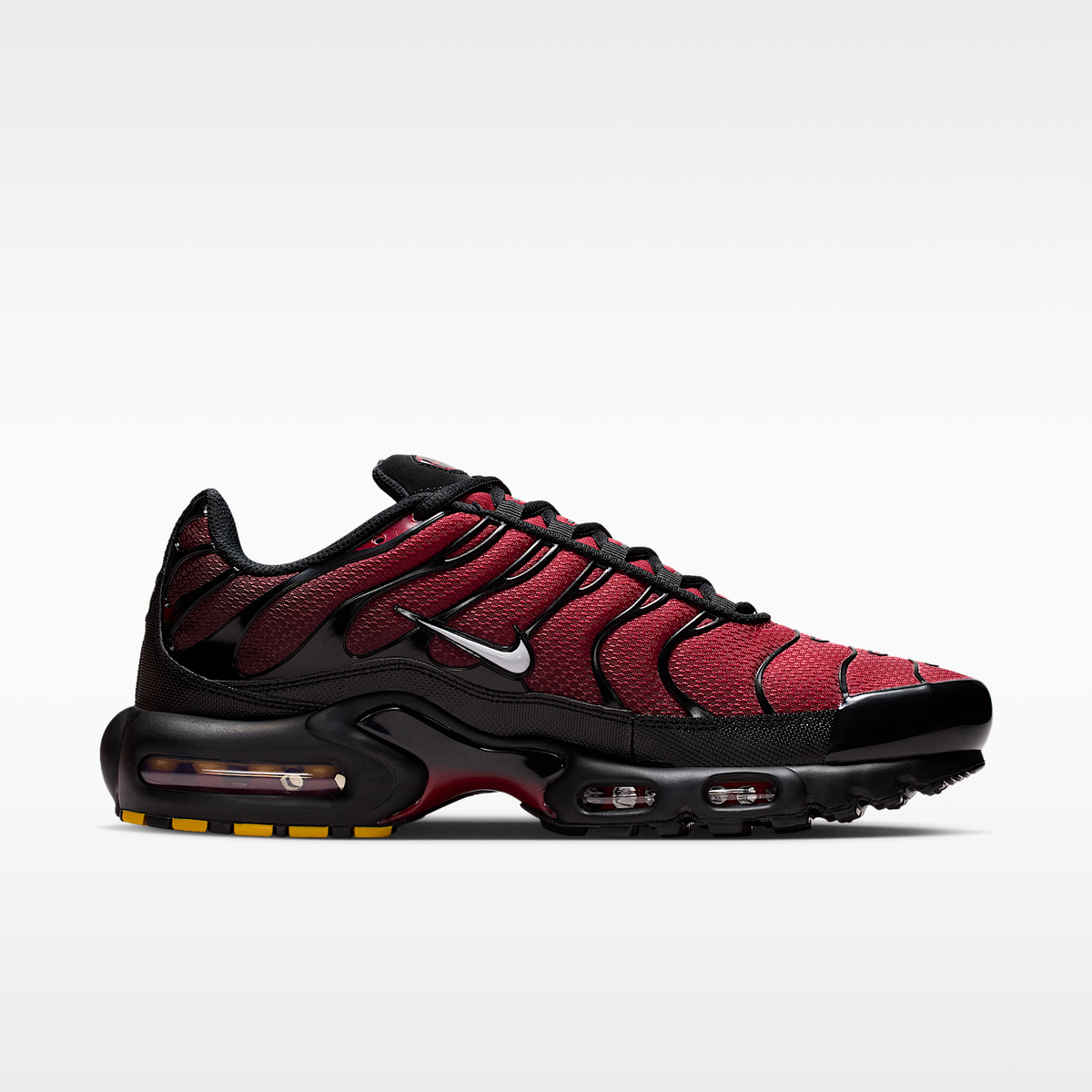 Nike Air Max Plus Tough Red — medial view