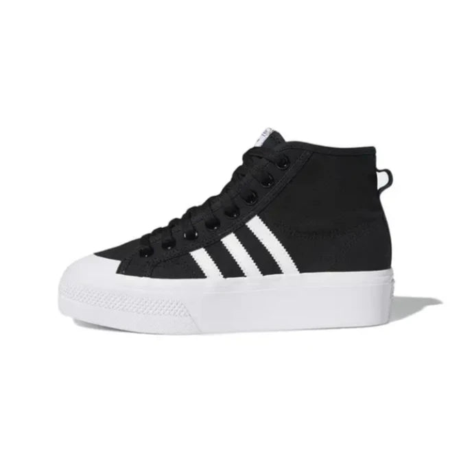 Adidas Nizza Platform High 'Black & White'
