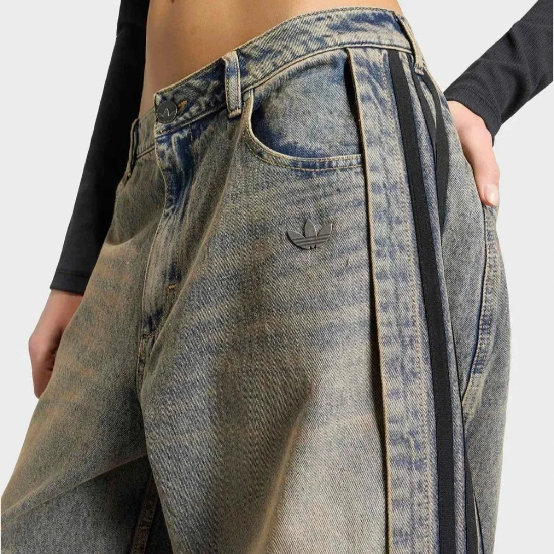 Adilenium 5.0 Banana Overlay Denim Pants