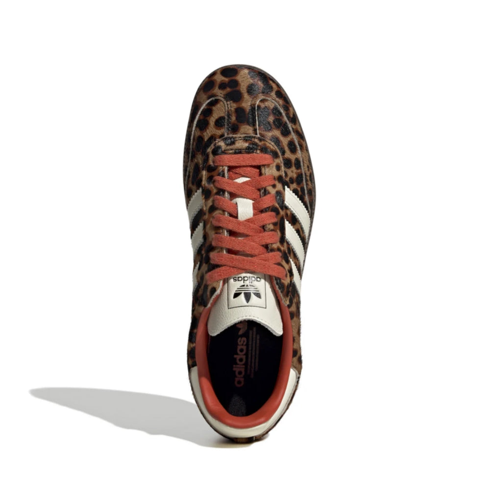 Adidas Samba 'Leopard Print / Preloved Red'