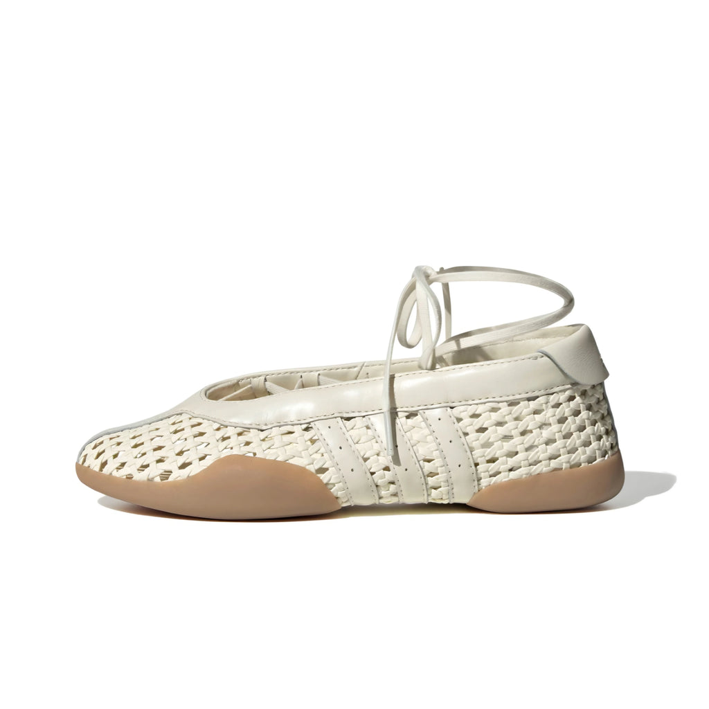 adidas Originals Taekwondo Mei Ballet 'Beige' flats