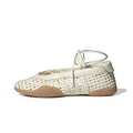 adidas Originals Taekwondo Mei Ballet 'Beige' flats