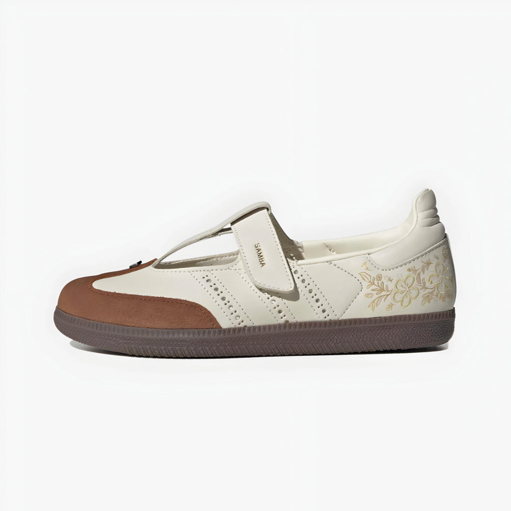 Adidas Samba Mary Jane Summer Glow 'White /Brown'