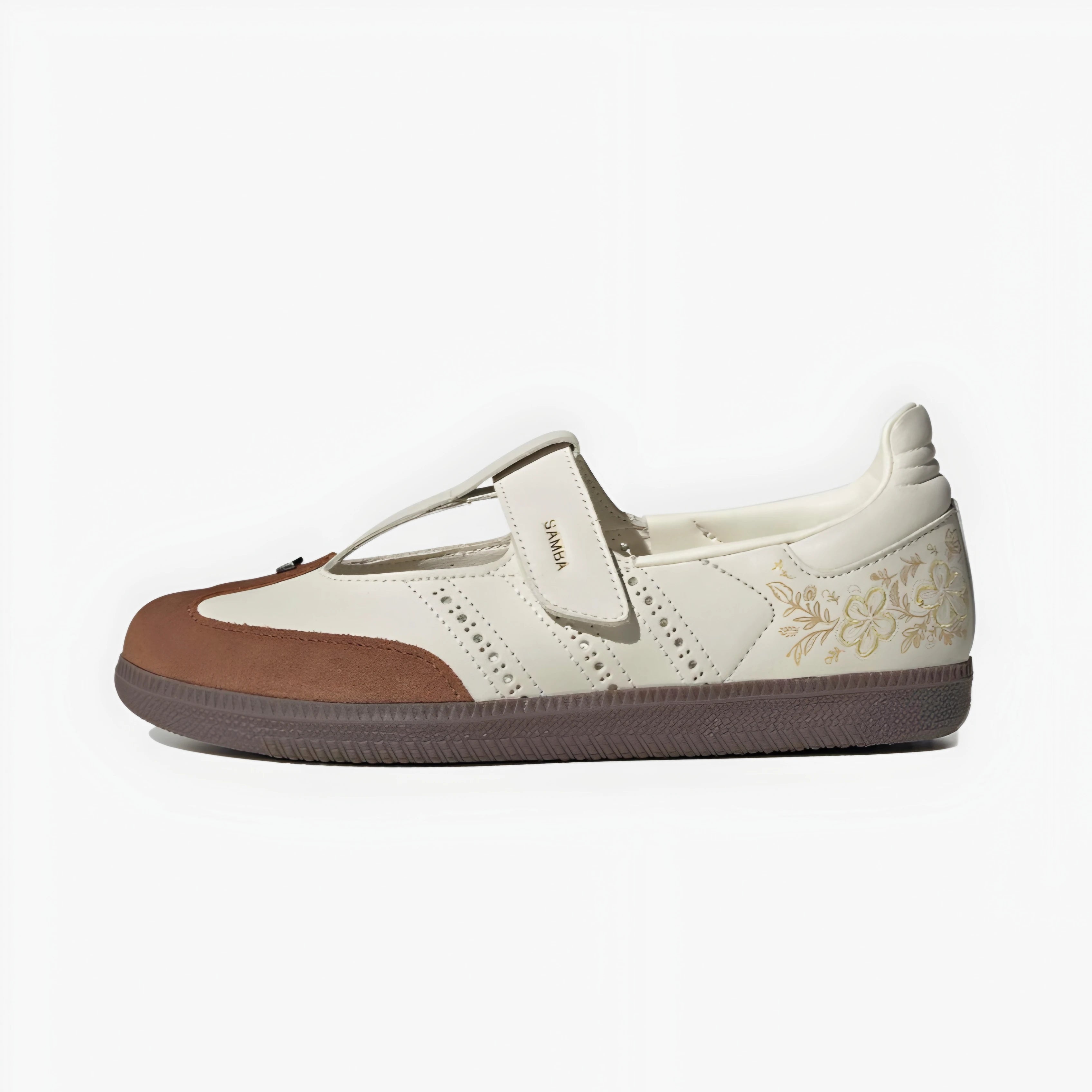 Adidas Samba Mary Jane Summer Glow 'White /Brown'