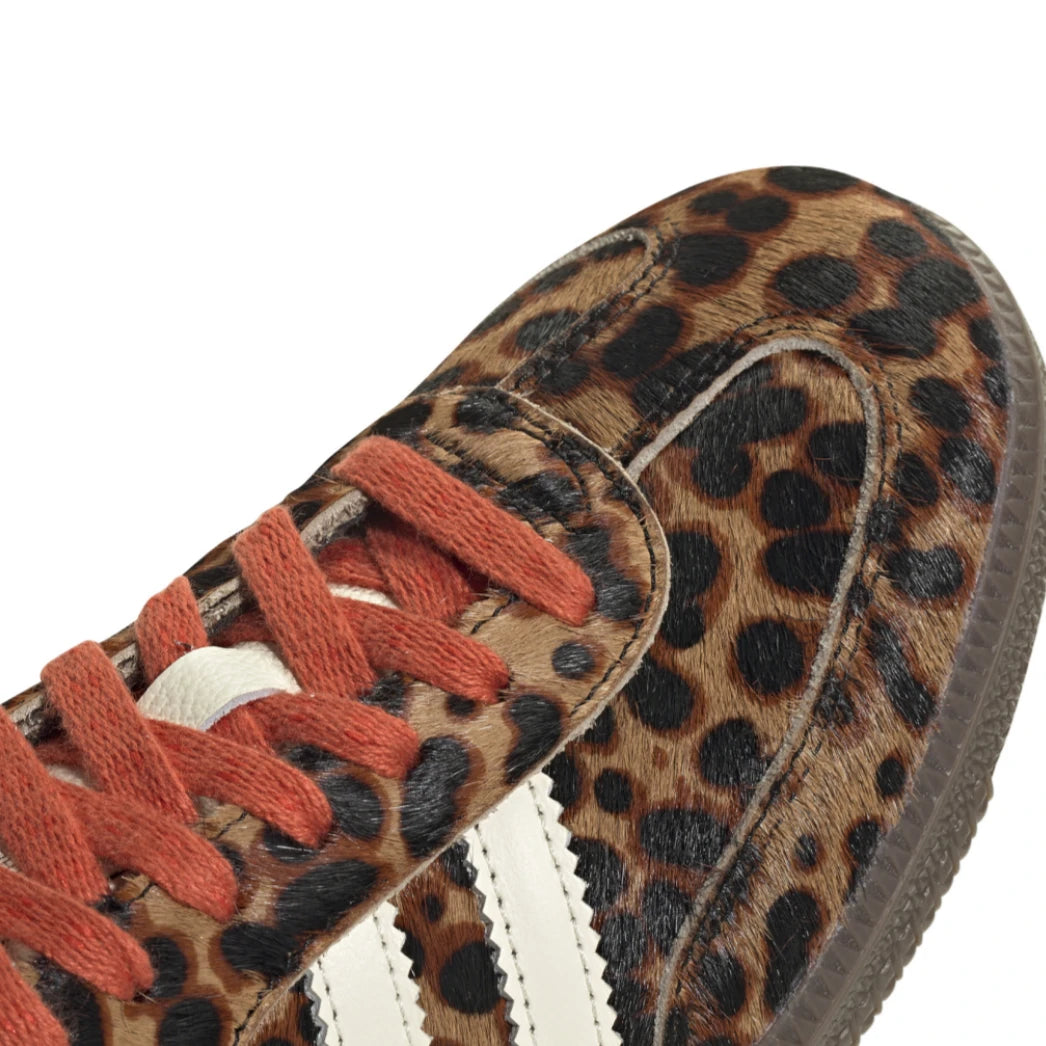 Adidas Samba 'Leopard Print / Preloved Red'
