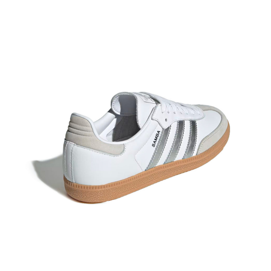 Adidas Samba OG White Silver Metallic