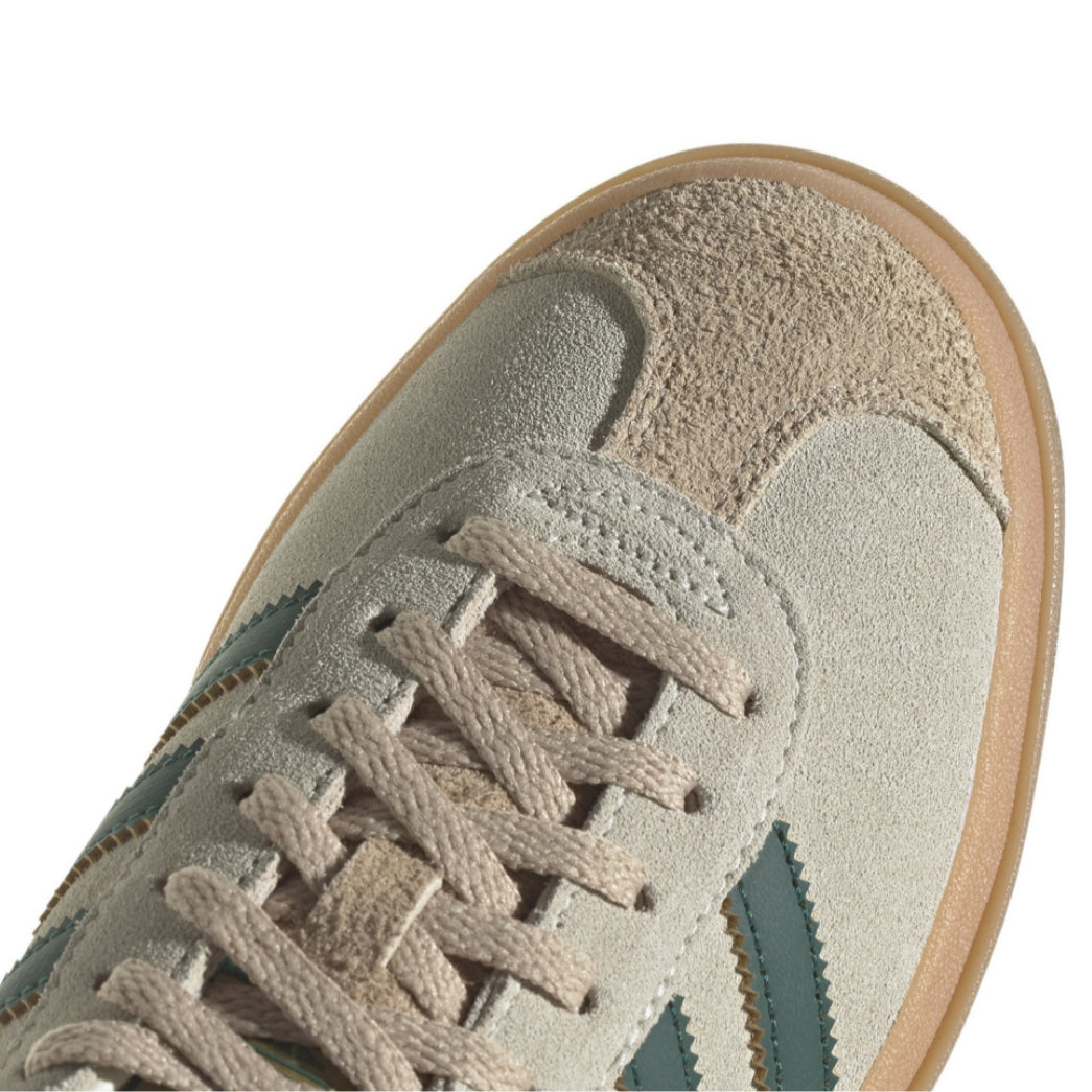 Adidas Originals Gazelle Bold Women's 'Magic Beige & Collegiate Green'