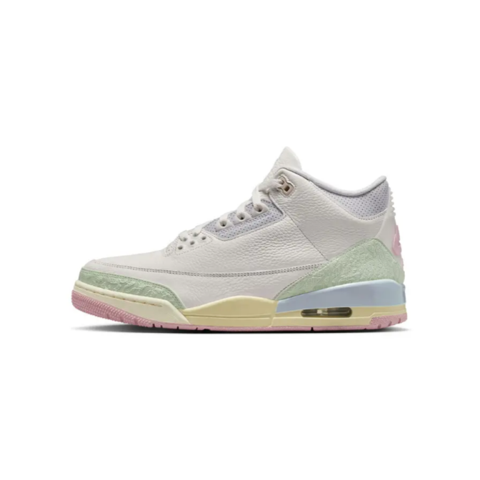 Air Jordan 3 Retro Sail and Jade Aura