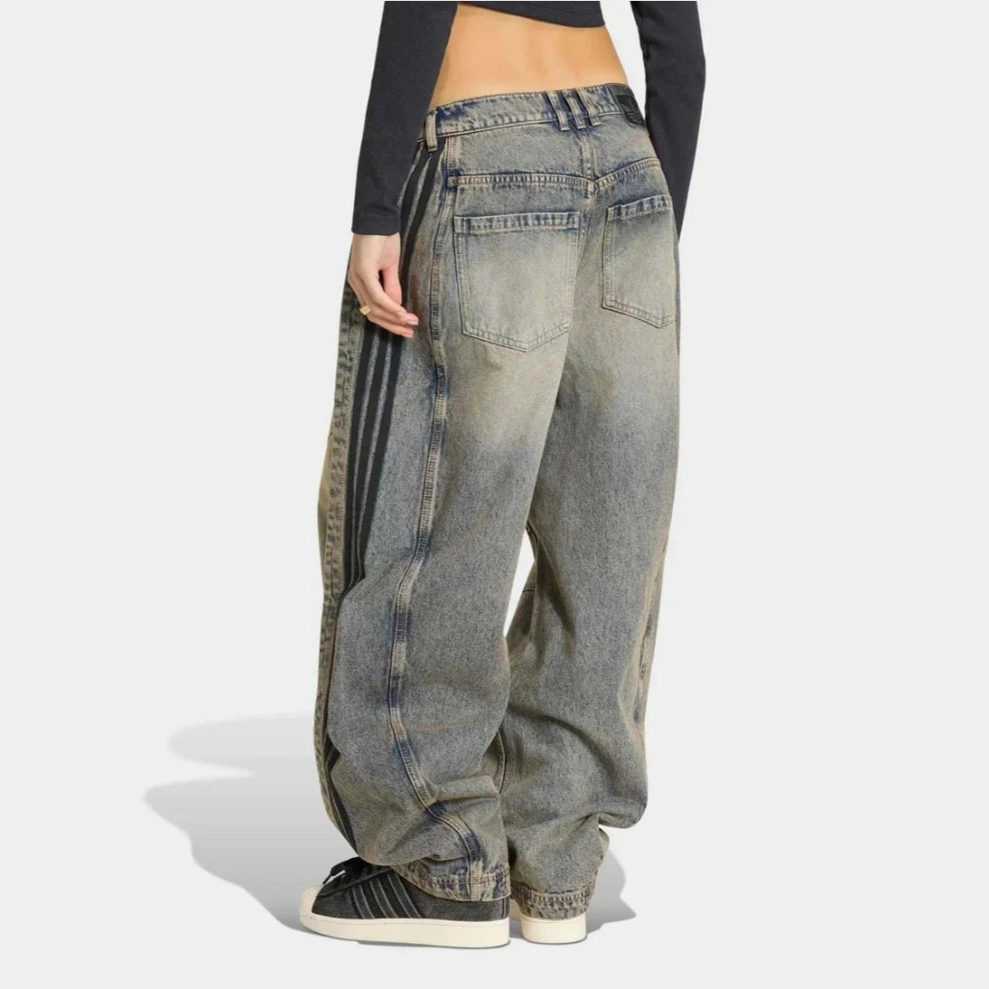 Adilenium 5.0 Banana Overlay Denim Pants