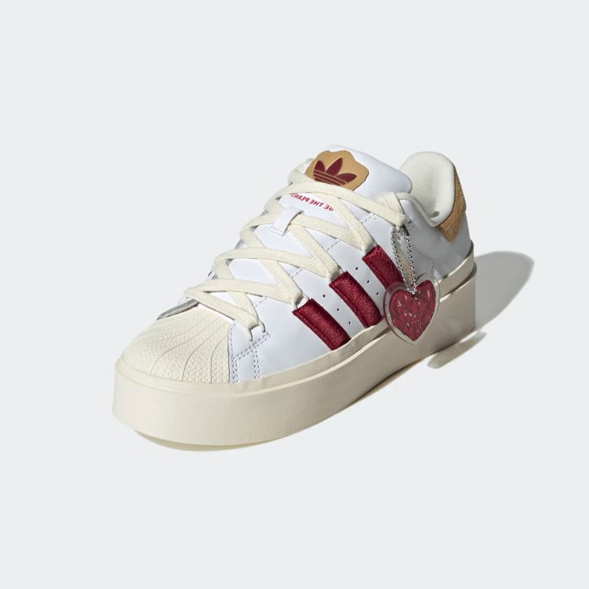Adidas Superstar Bonega Red and White