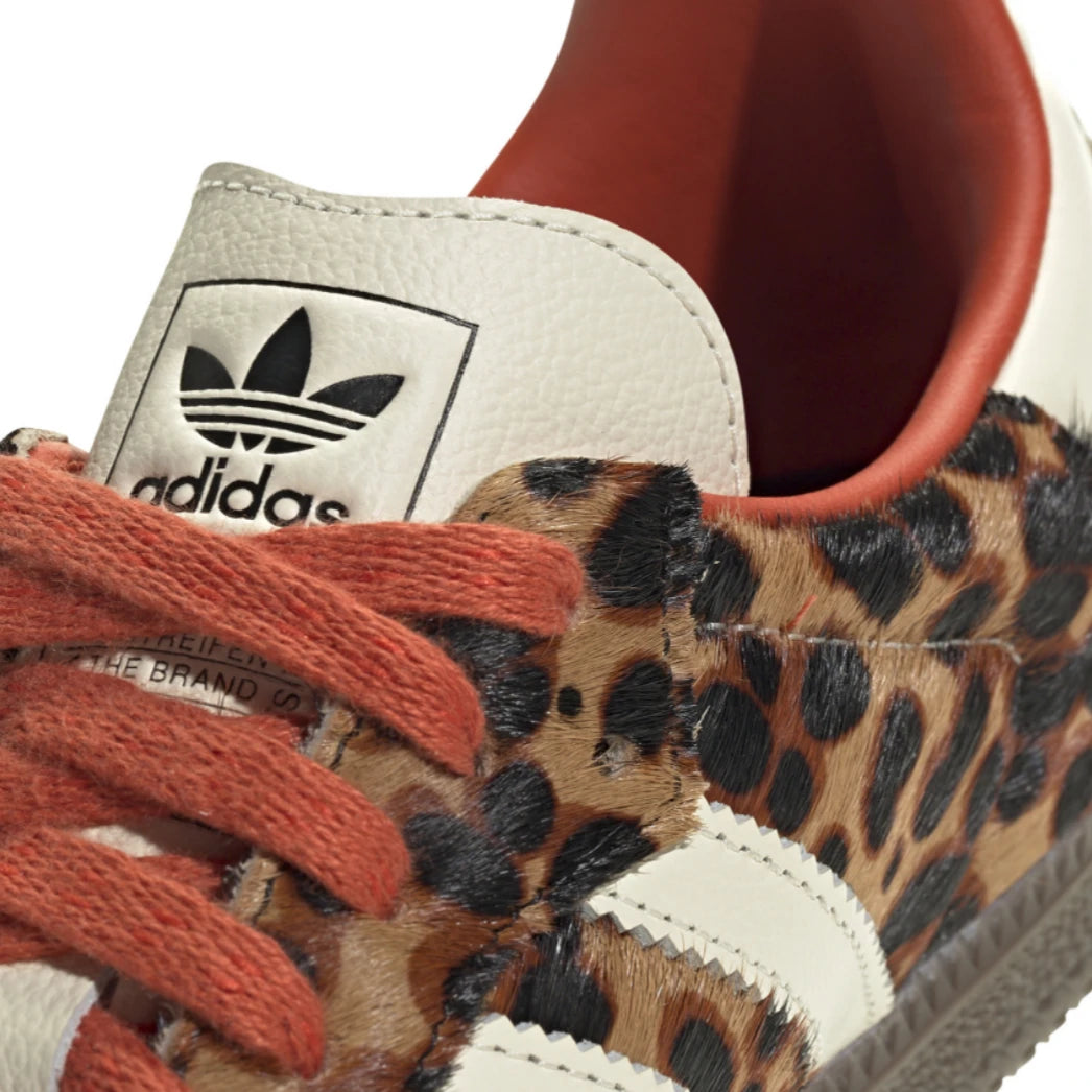 Adidas Samba 'Leopard Print / Preloved Red'