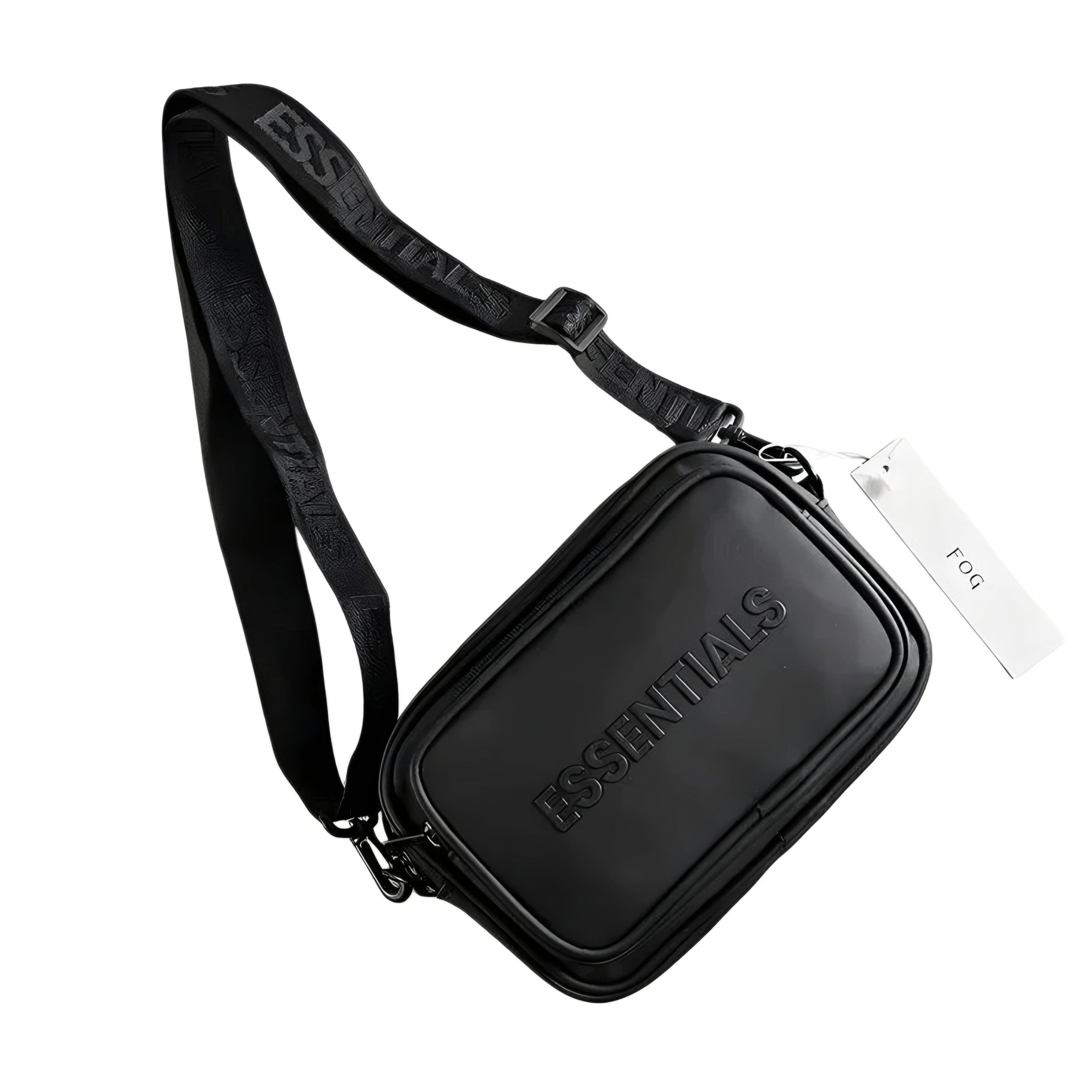 Fear of God Essentials Fog Black Crossbody Bag