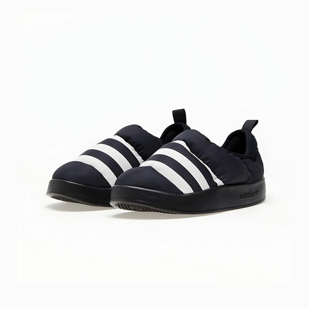 Adidas Puffylete Black and Grey