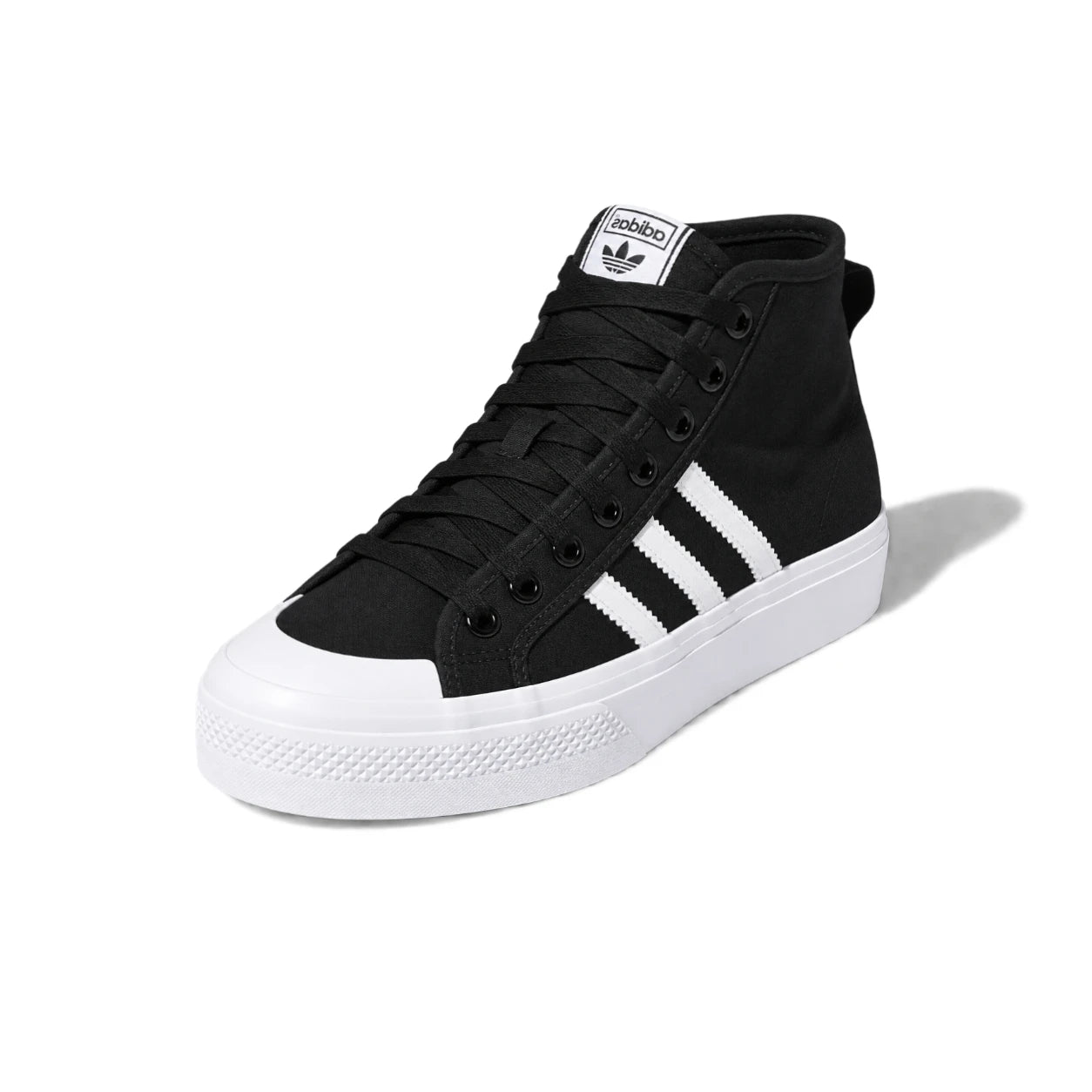 Adidas Nizza Platform High 'Black & White'