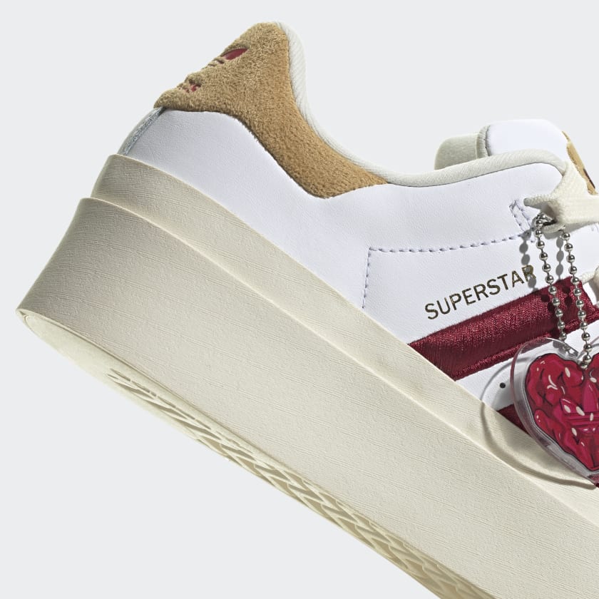 Adidas Superstar Bonega Red and White