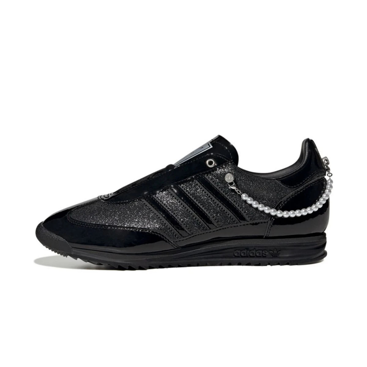 Adidas SL 72 OG Black Patent Pearls