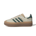 Adidas Originals Gazelle Bold Women's 'Magic Beige & Collegiate Green'