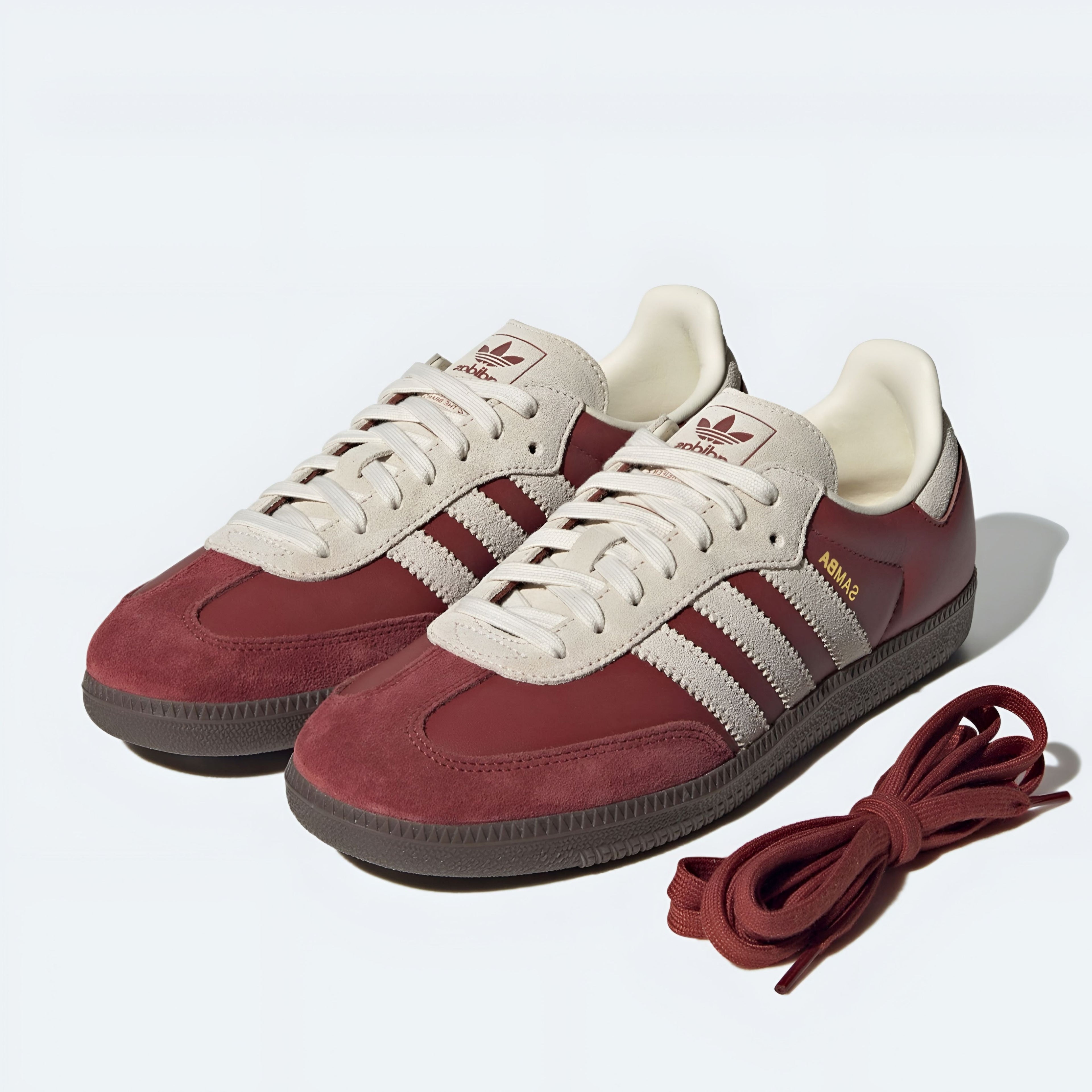Adidas Samba OG Women's 'Ruby Cream White'