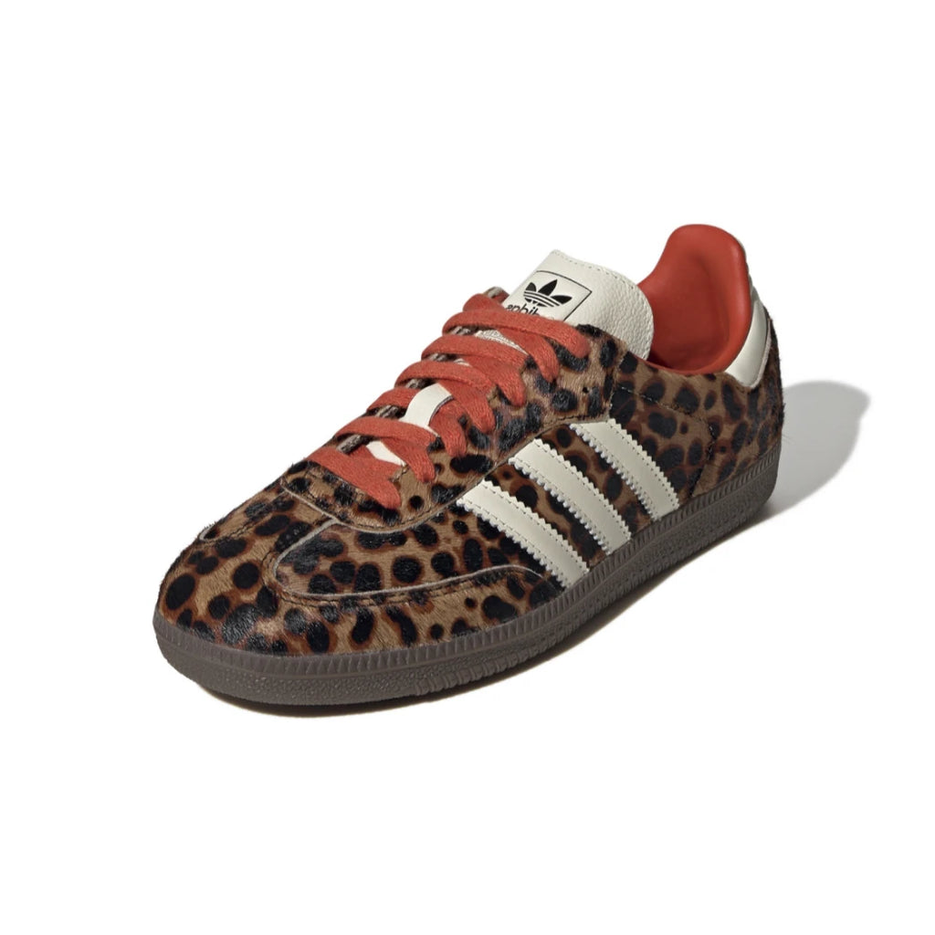 Adidas Samba 'Leopard Print / Preloved Red'