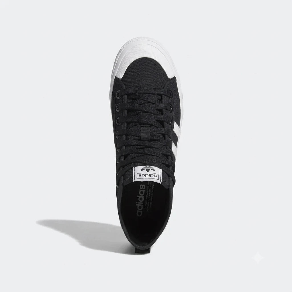Adidas Nizza Platform High 'Black & White'